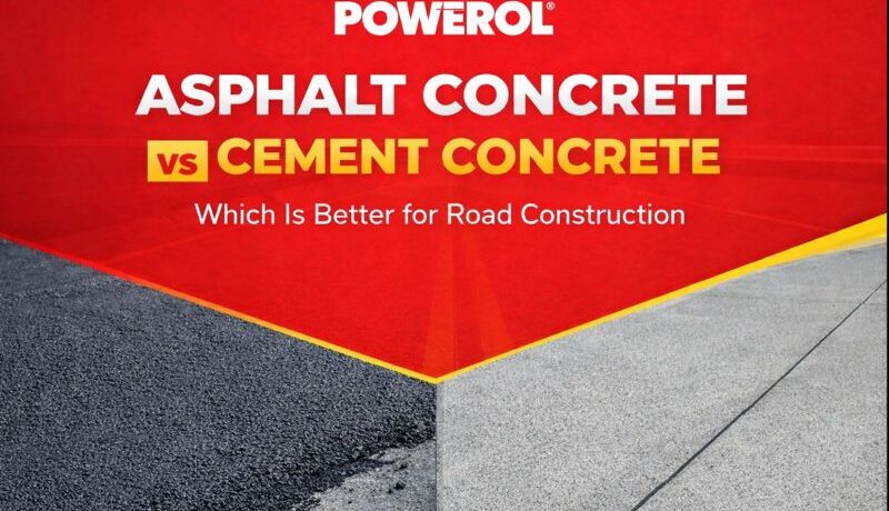 Asphalt Concrete vs Cement Concrete: Which Is Better for Road Construction?
