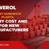 Cement sandwich panel plant machinery illustrating entry cost and ROI for new manufacturers